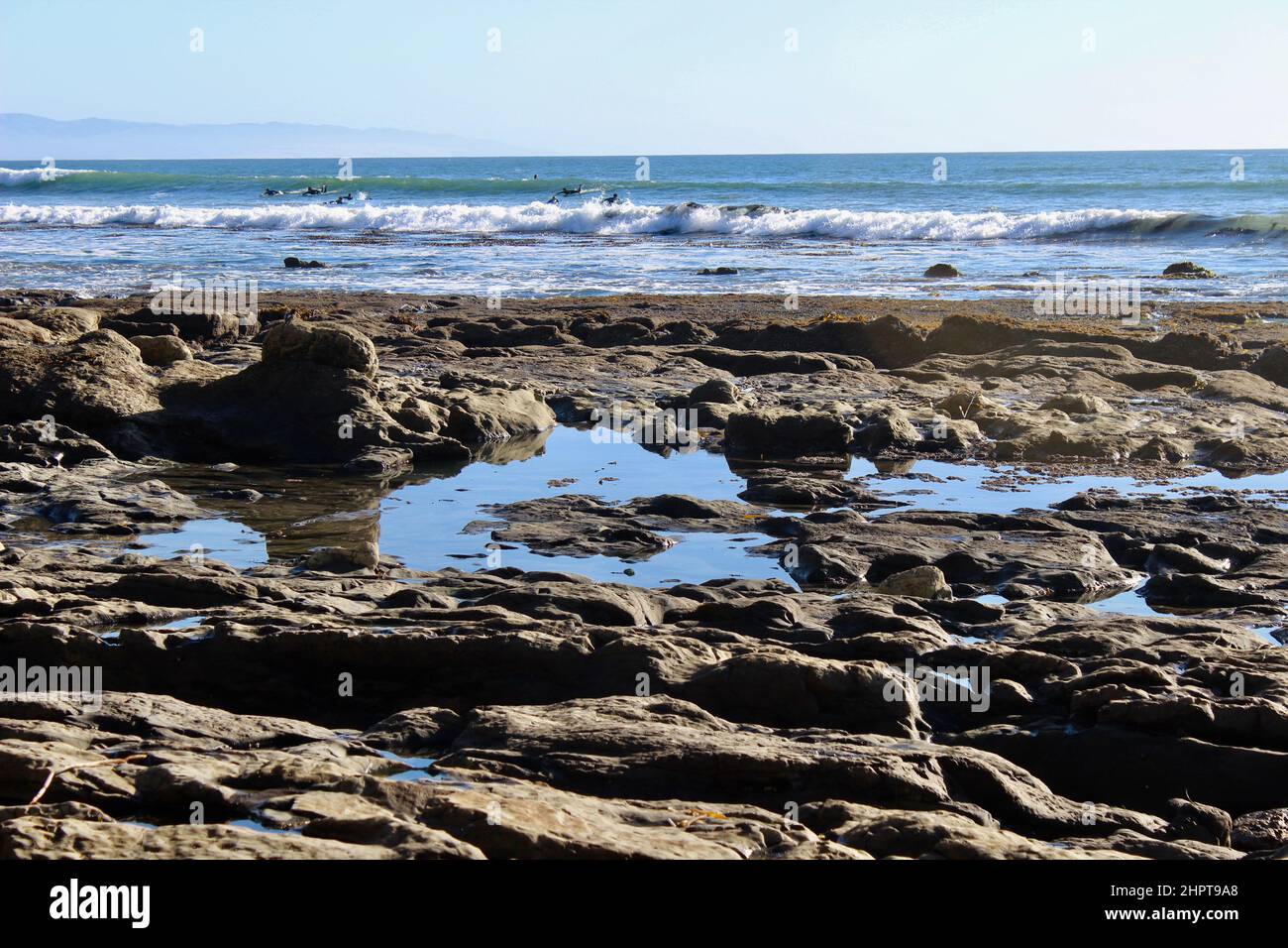 Piscinas de marea Pismo Beach, California Foto de stock