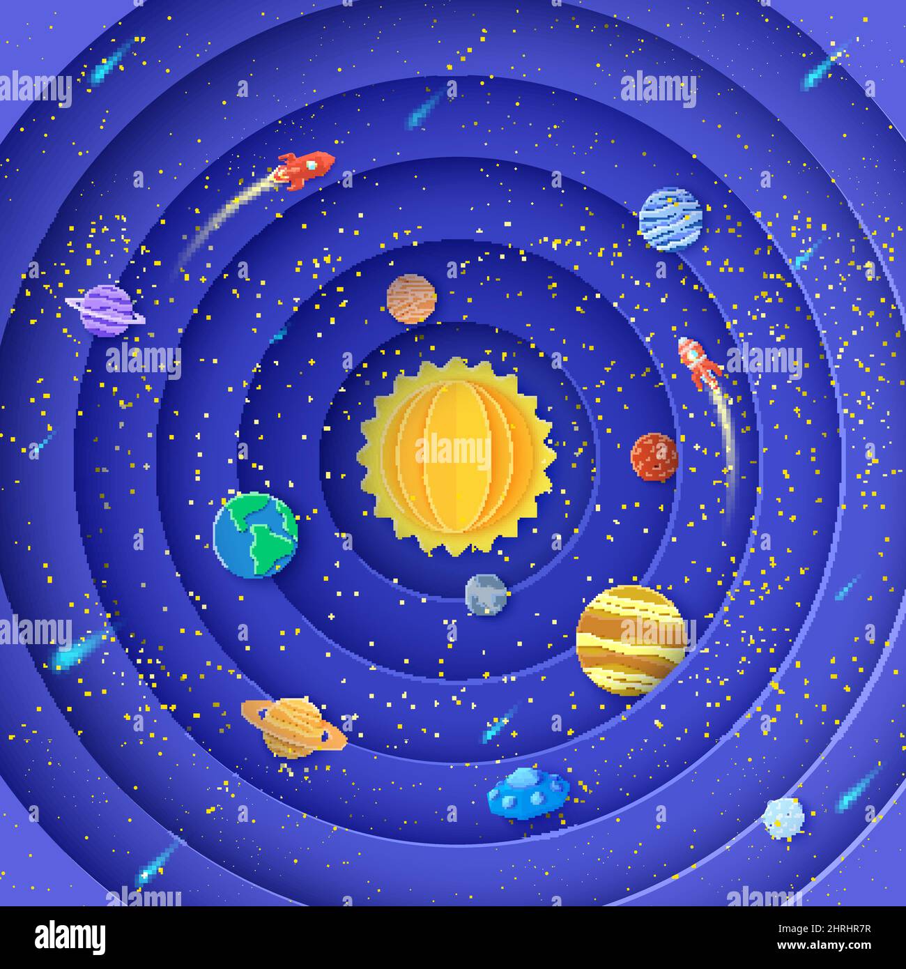 Dibujos Impresionantes De Planetas