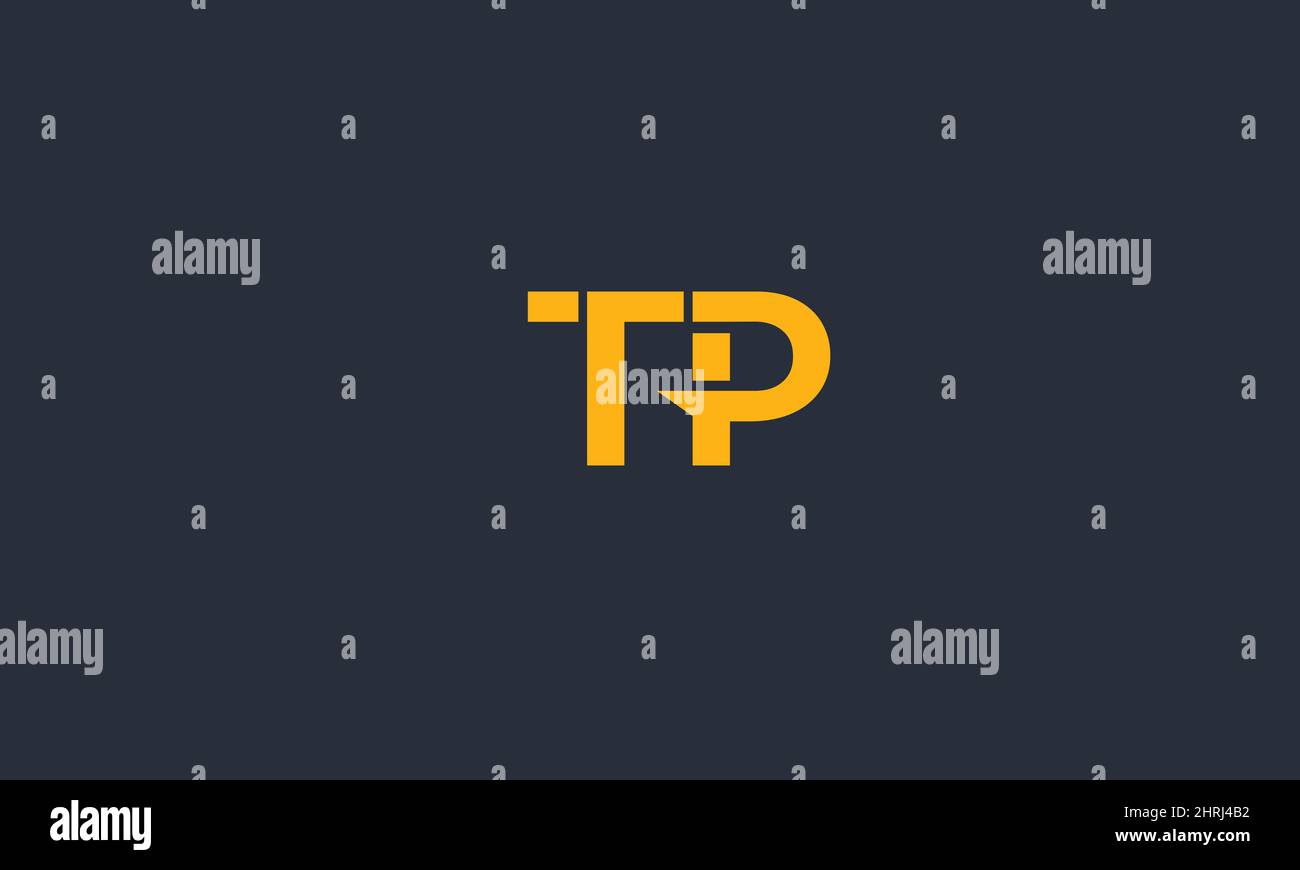 Letras Del Alfabeto Iniciales Monograma Logo Tp Pt T Y P Imagen Vector De Stock Alamy 