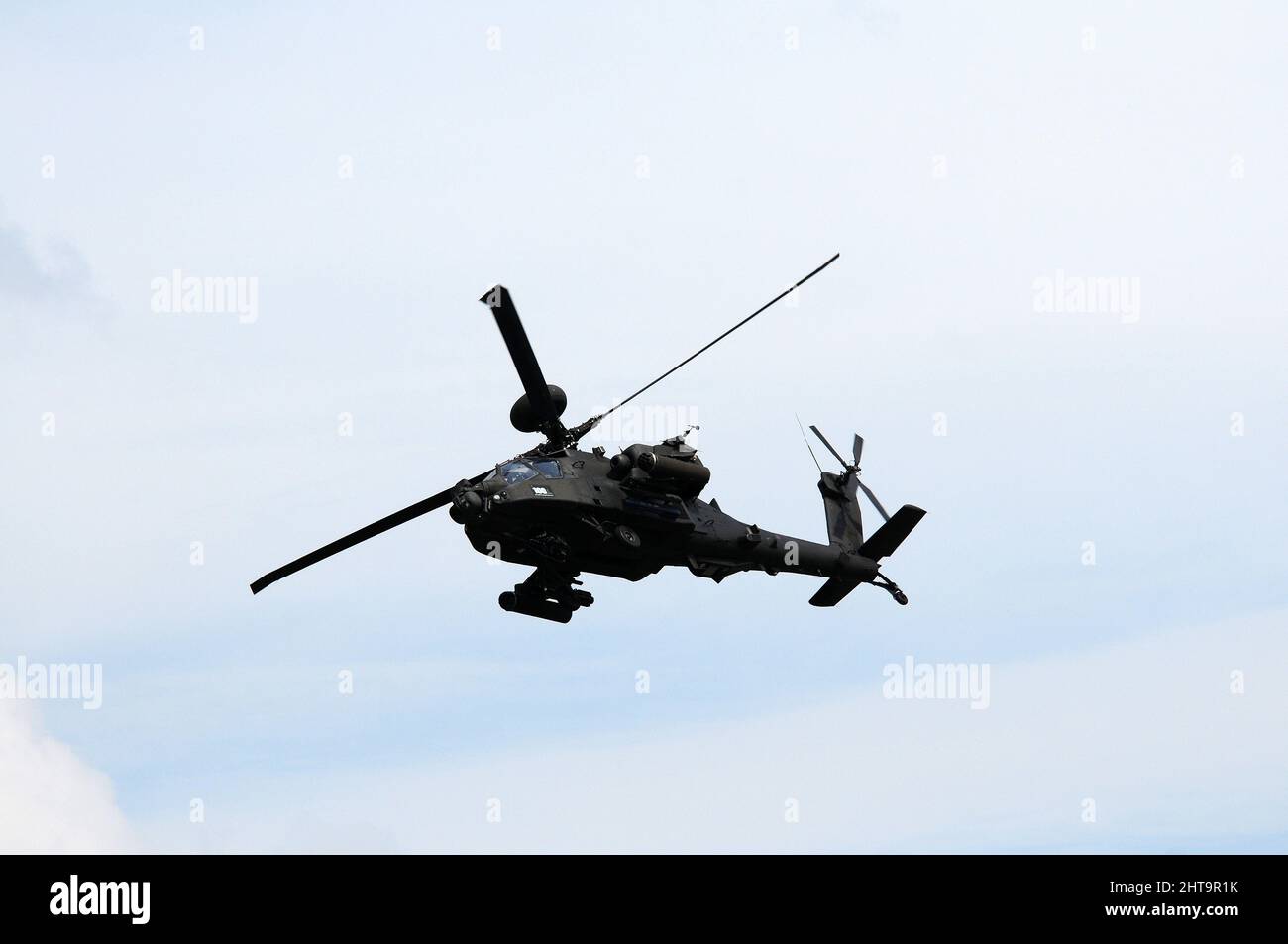 Cuerpo aéreo del Ejército del Reino Unido "Apache" en Fairford. Foto de stock