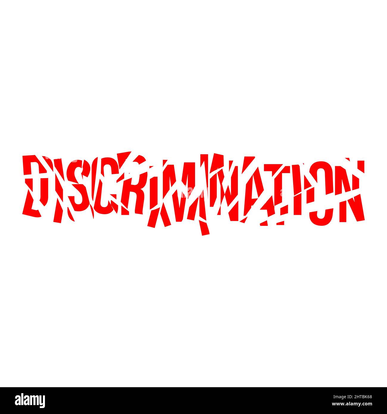 un diseño para celebrar el día de cero discriminación, 1st de marzo. vector Ilustración del Vector