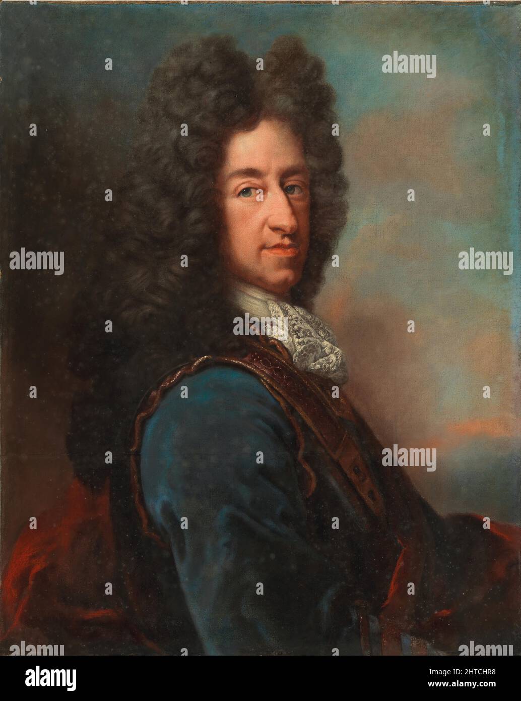 Maximiliano II Emanuel, elector de Baviera (1662-1726). Colección privada. Foto de stock