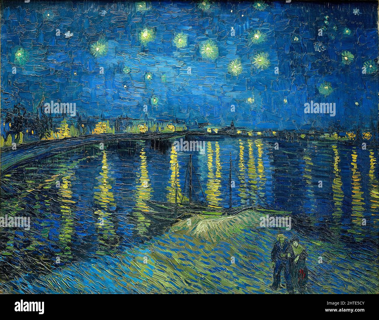 Van gogh painting starry night fotografías e imágenes de alta resolución -  Alamy