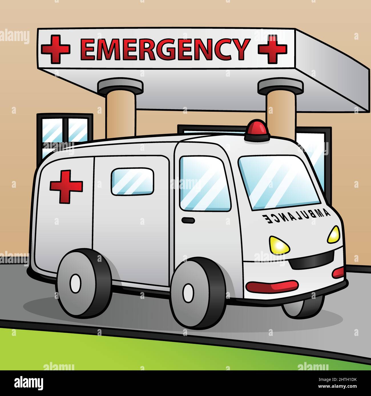 Caricatura de ambulancia fotografías e imágenes de alta resolución - Alamy
