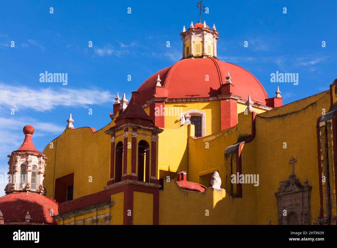 México, Guanajuato, la Basílica de Nuestra Señora de Guanjuato Foto de stock