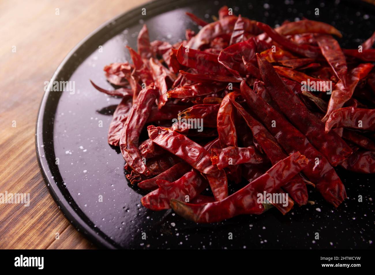 Chile de Arbol. Este potente chile mexicano se puede utilizar fresco