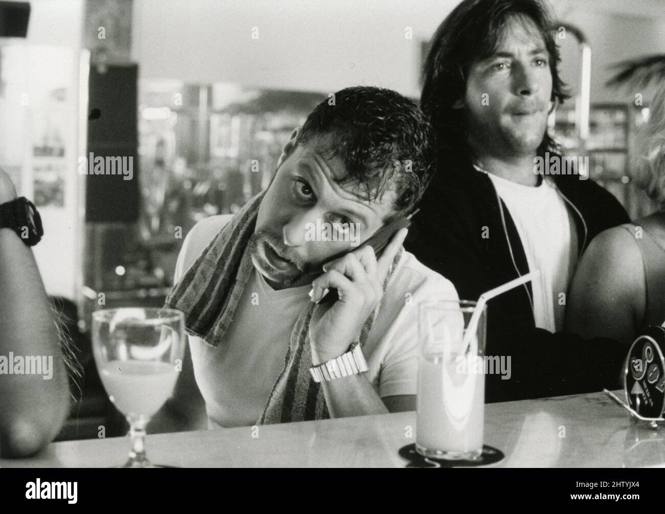 El actor alemán Oliver Korritke en la película The Model Boys, Alemania 1997 Foto de stock