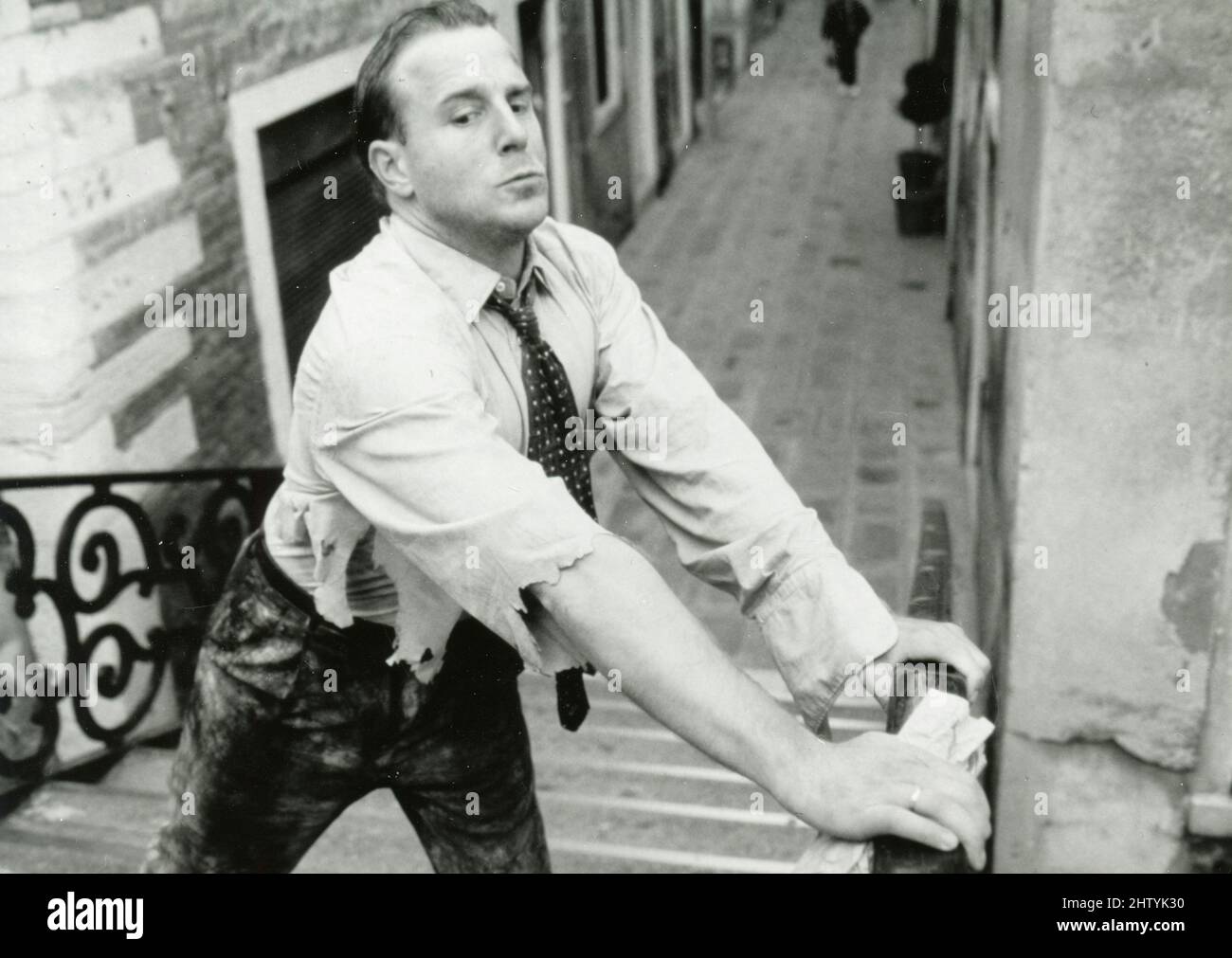 El actor alemán Heino Ferch en la película Cuatro para Venecia, Alemania 1998 Foto de stock