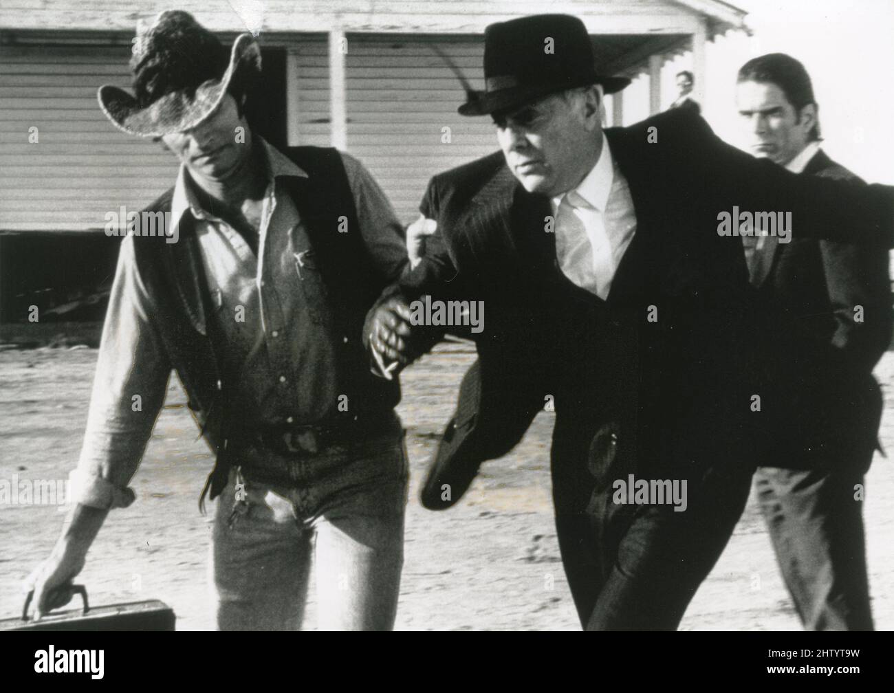 El actor Tony Curtis en la película Prime Target, USA 1991 Foto de stock