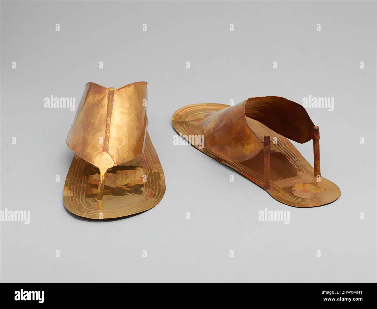 Sandalias egipcias imágenes de alta resolución -