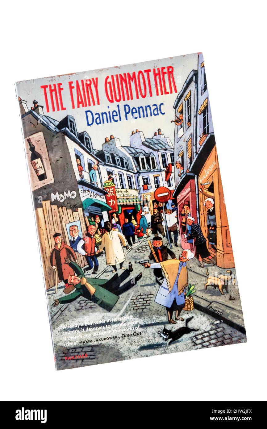 The Fairy Gunmother es una novela cómica del escritor francés Daniel Pennac. Fue publicado por primera vez en Francia en 1987 y es el segundo de su saga de Malaussène. Foto de stock