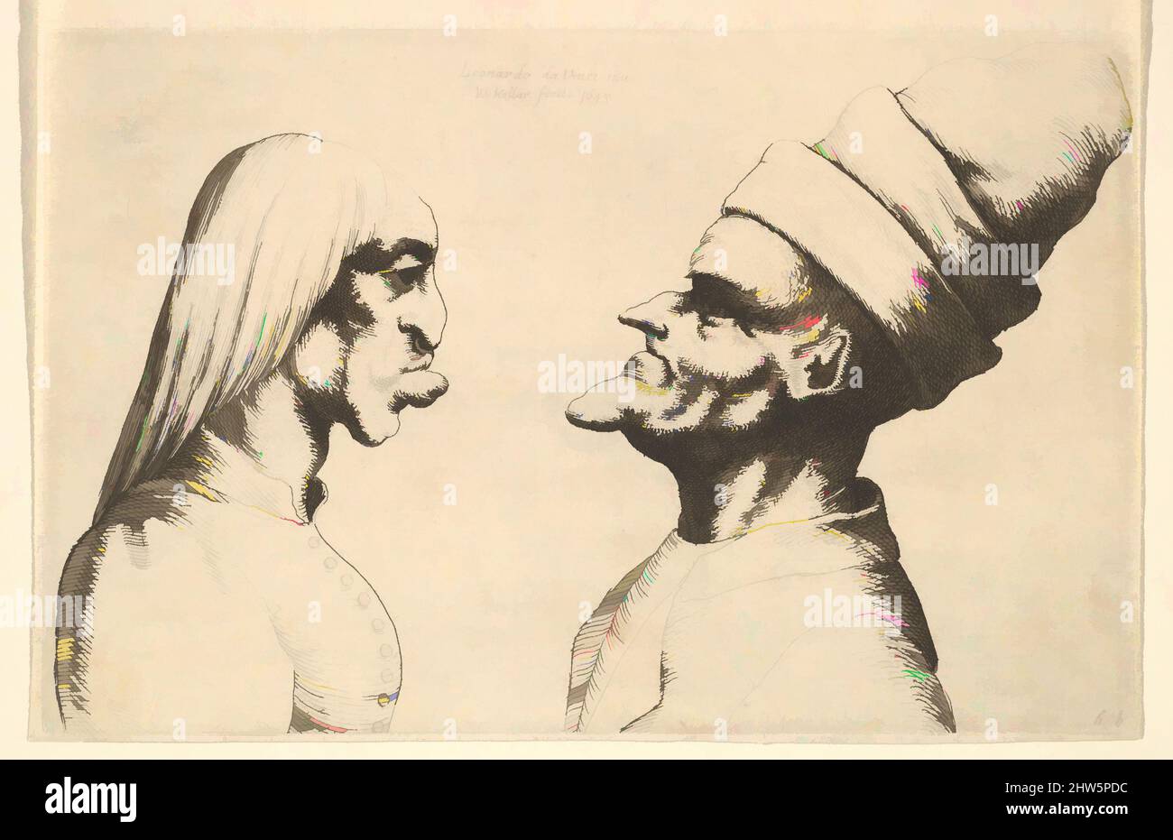 Two deformed heads facing fotografías e imágenes de alta resolución - Alamy