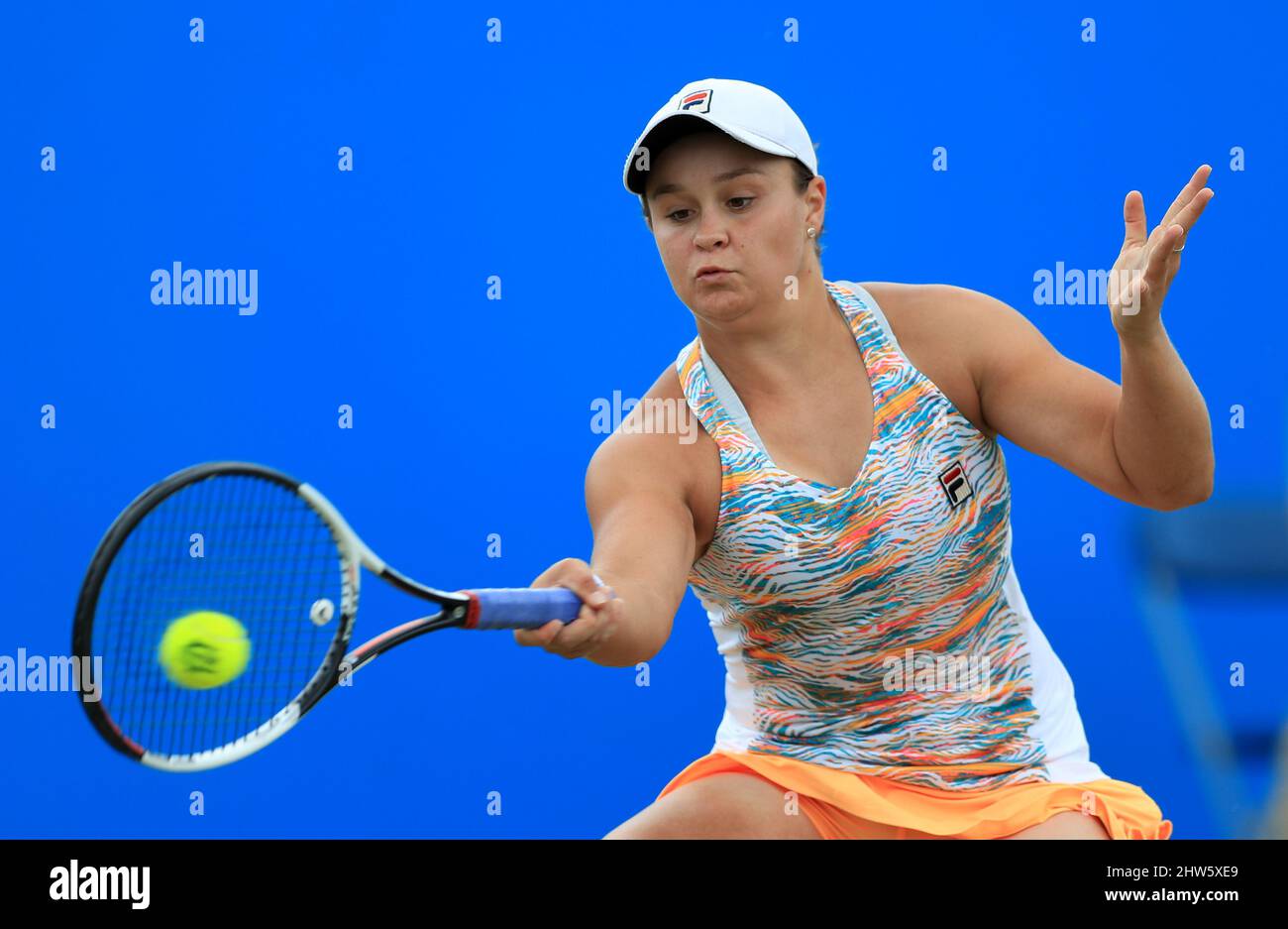 Foto del archivo fechada el 16-06-2017 de Ashleigh Barty de Australia que se ha retirado de los torneos de Indian Wells y Miami debido a reveses en su recuperación del Abierto de Australia. Fecha de emisión: Viernes 14 de enero de 2022. Fecha de emisión: Viernes 4 de marzo de 2022. Foto de stock