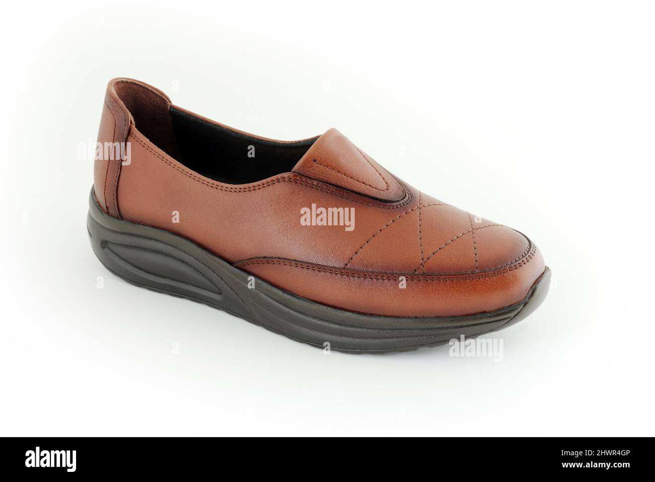 Piel y zapatos cómodos para mujer Fotografía de stock - Alamy