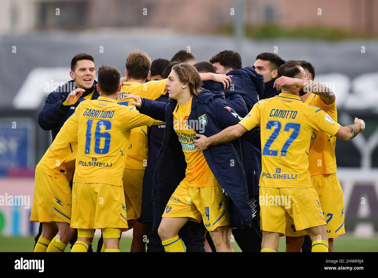 Frosinone 23th De Febrero De 2022 Stadio Benito Stirpe F tbol Italiano 