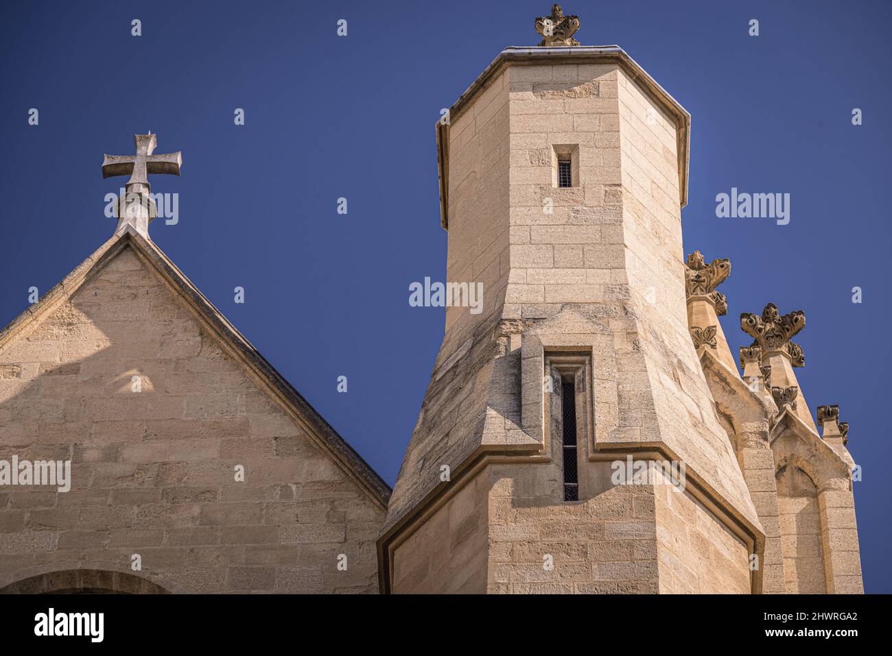 Iglesia de San Juan de Malta (Eglise Saint-John-de-Malte), Aix-en-Provence, Francia Foto de stock
