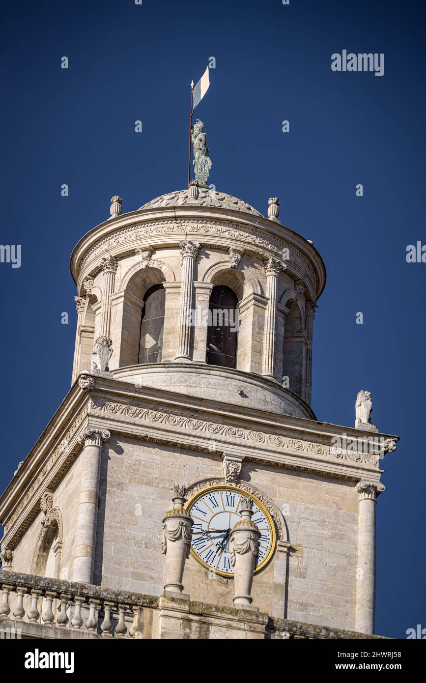 Torre del Reloj (Tour de l'Horloge), Arles, Provenza, Francia Foto de stock