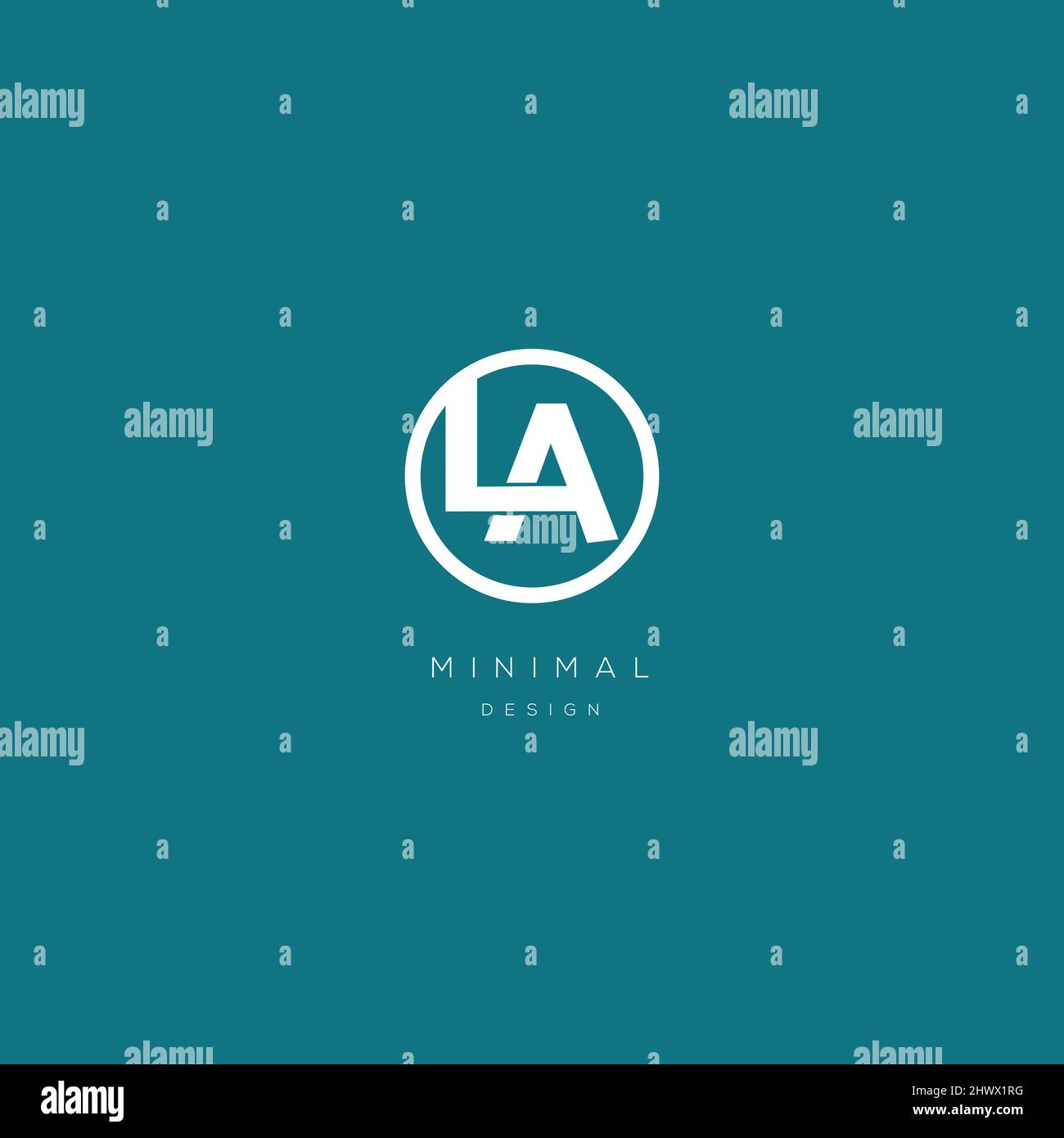 Letras Del Alfabeto Iniciales Monograma Logo La O Al Imagen Vector De Stock Alamy 
