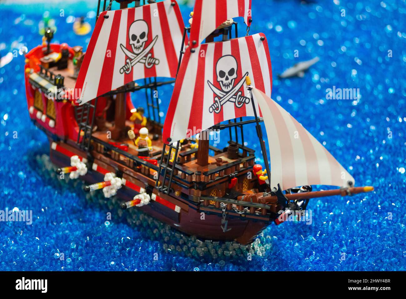 amante pase a ver Creyente Piratas lego fotografías e imágenes de alta resolución - Alamy