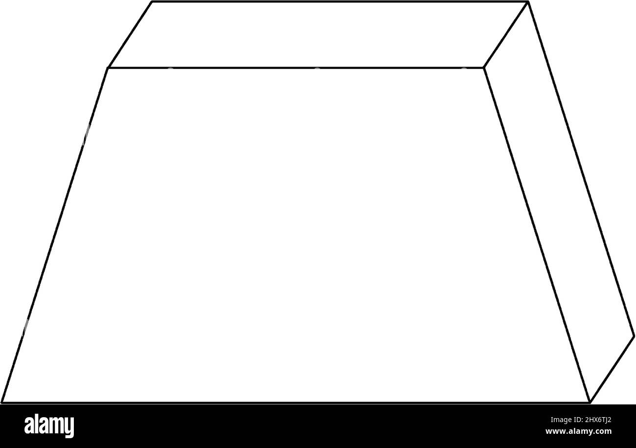 Forma trapezoidal Imágenes recortadas de stock - Alamy