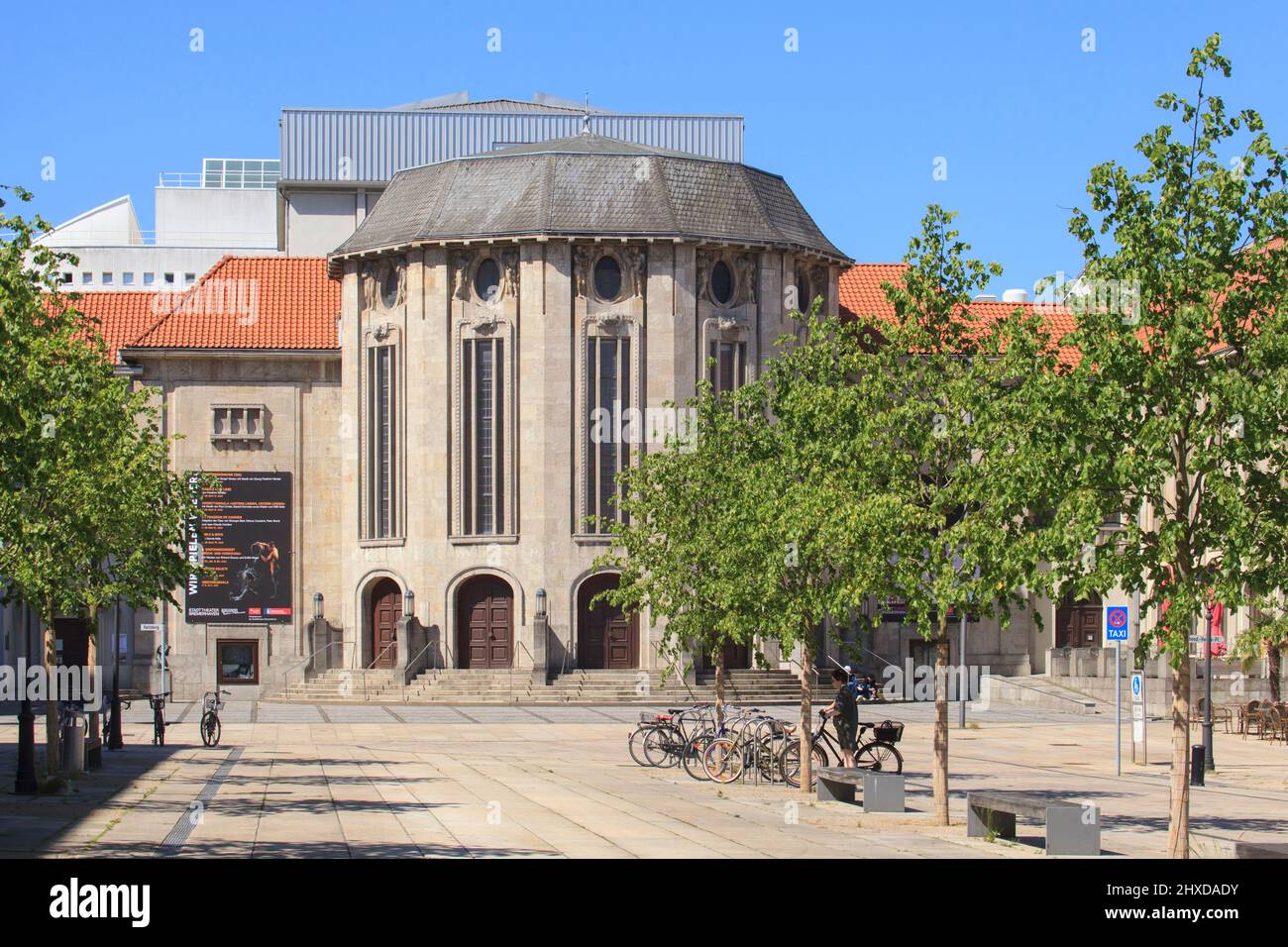 City Theatre Großes Haus am Theodor-Heuss-Platz, Bremerhaven, Bremen, Alemania, europa Foto de stock