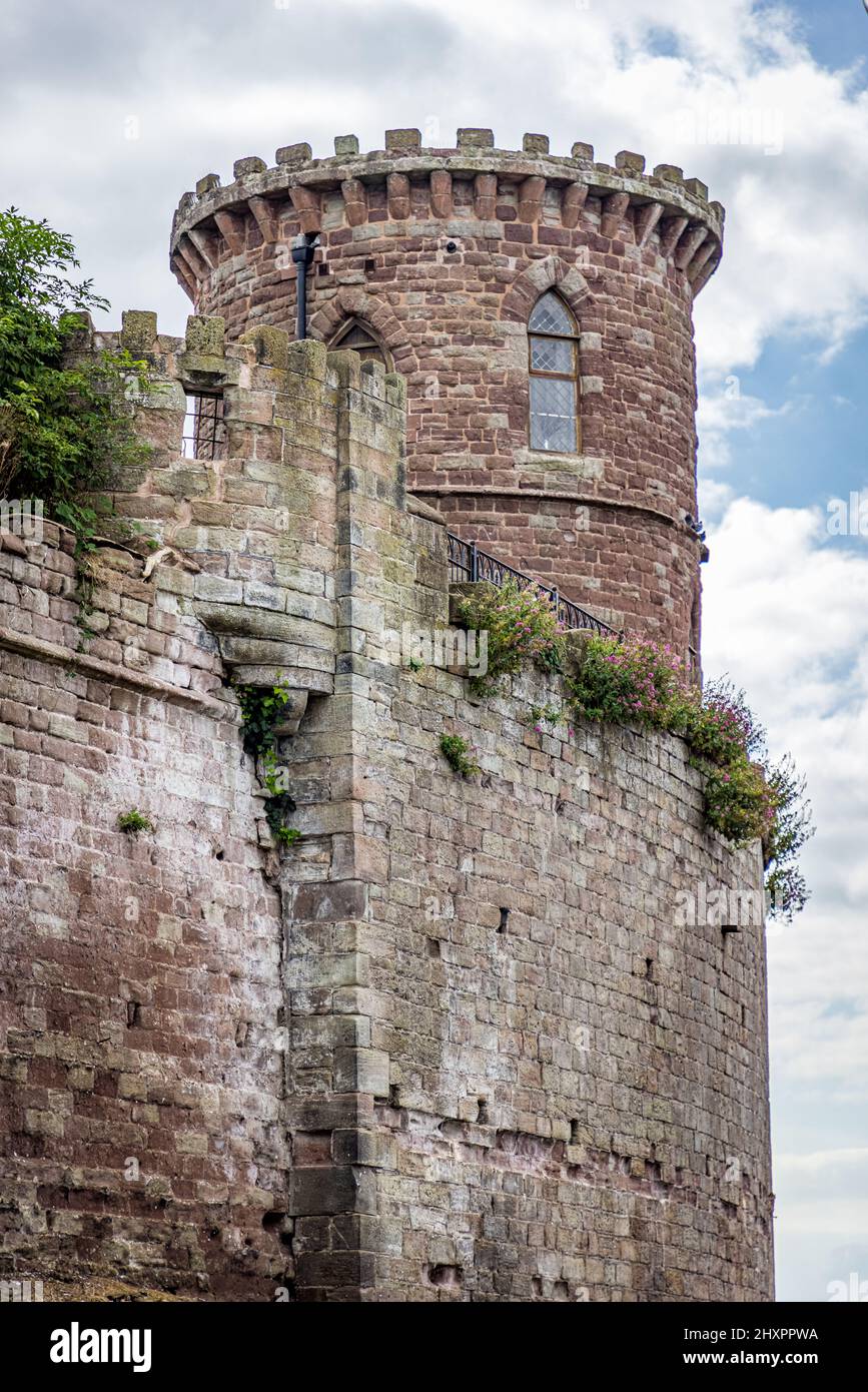 La Torre Gazebo, Ross-on-Wye, Herefordshire, Inglaterra Foto de stock