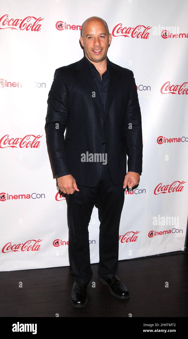 VIN Diesel asiste a los premios CinemaCon Big Screen Achievement Awards celebrados en Caesars Palace en Las Vegas Foto de stock