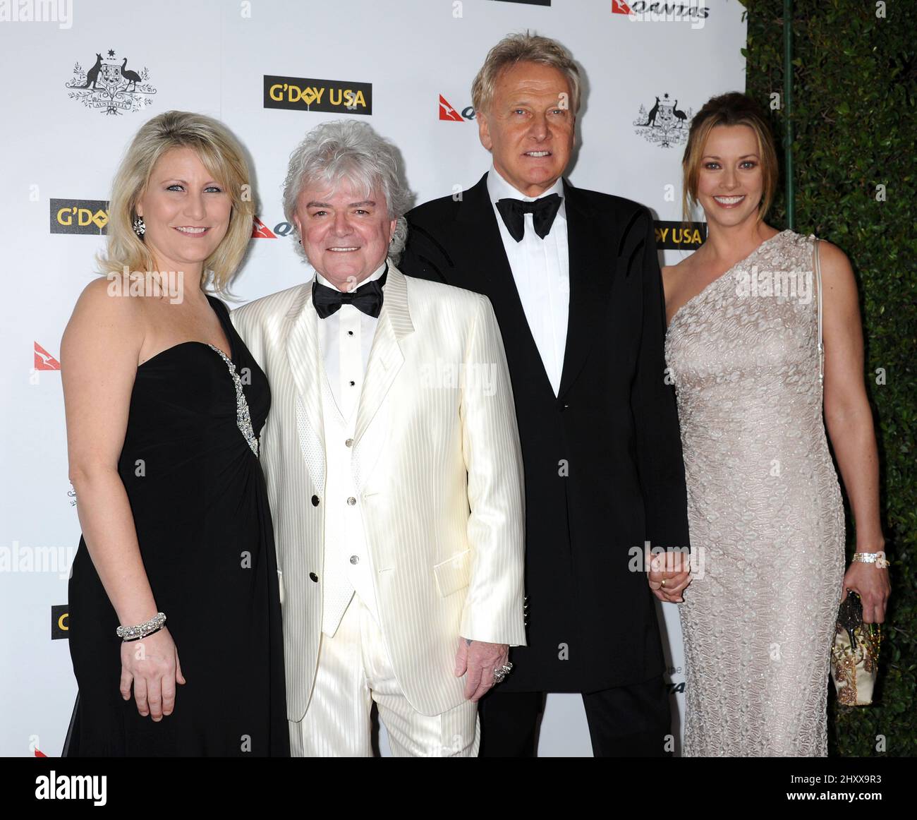 Russell Hitchcock, Graham Russell y su esposa Jodi en la Gala Anual de ...