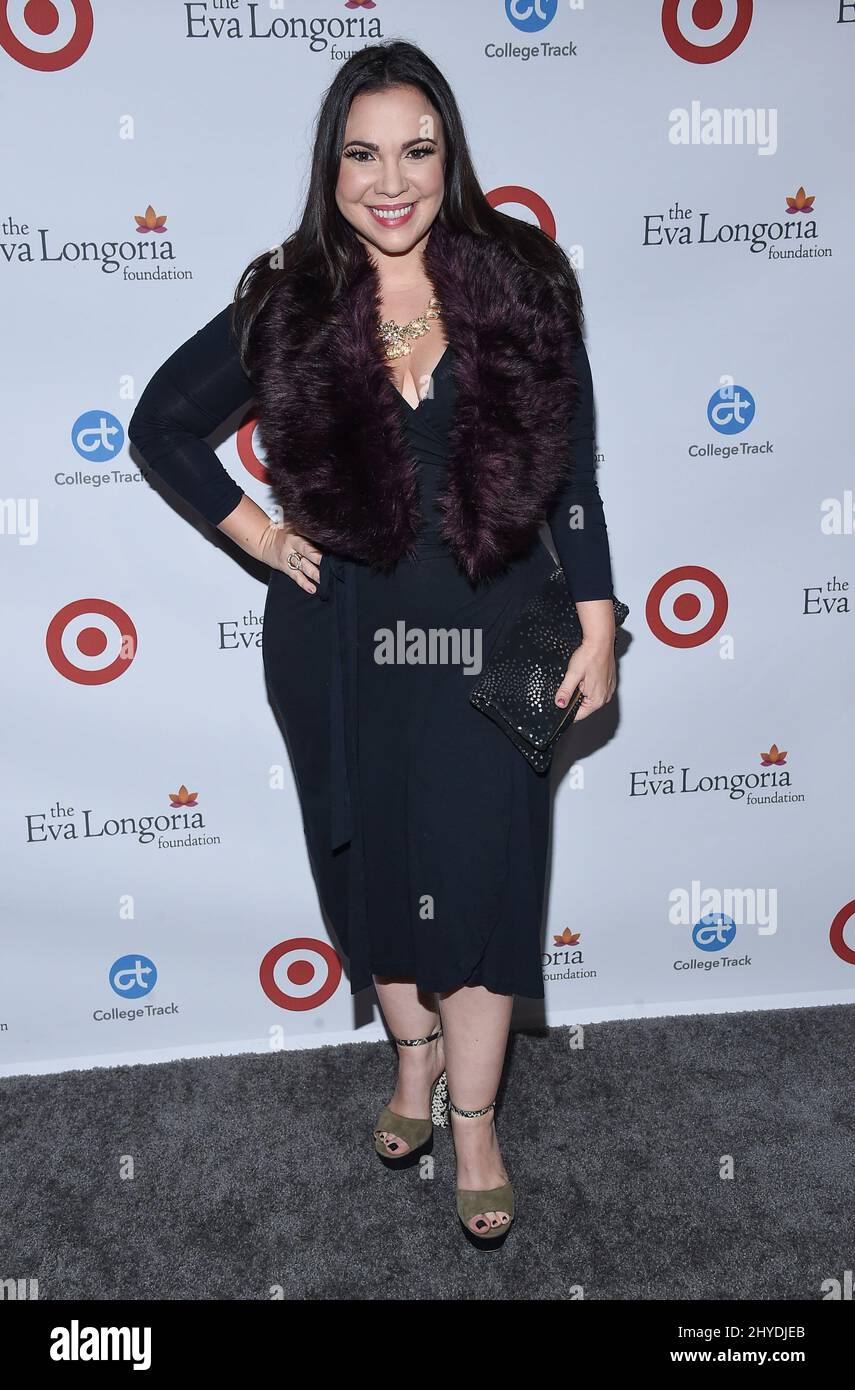 Gloria Calderón Kellett asistió a la cena de la Fundación Eva Longoria en Beverly Hills, California Foto de stock