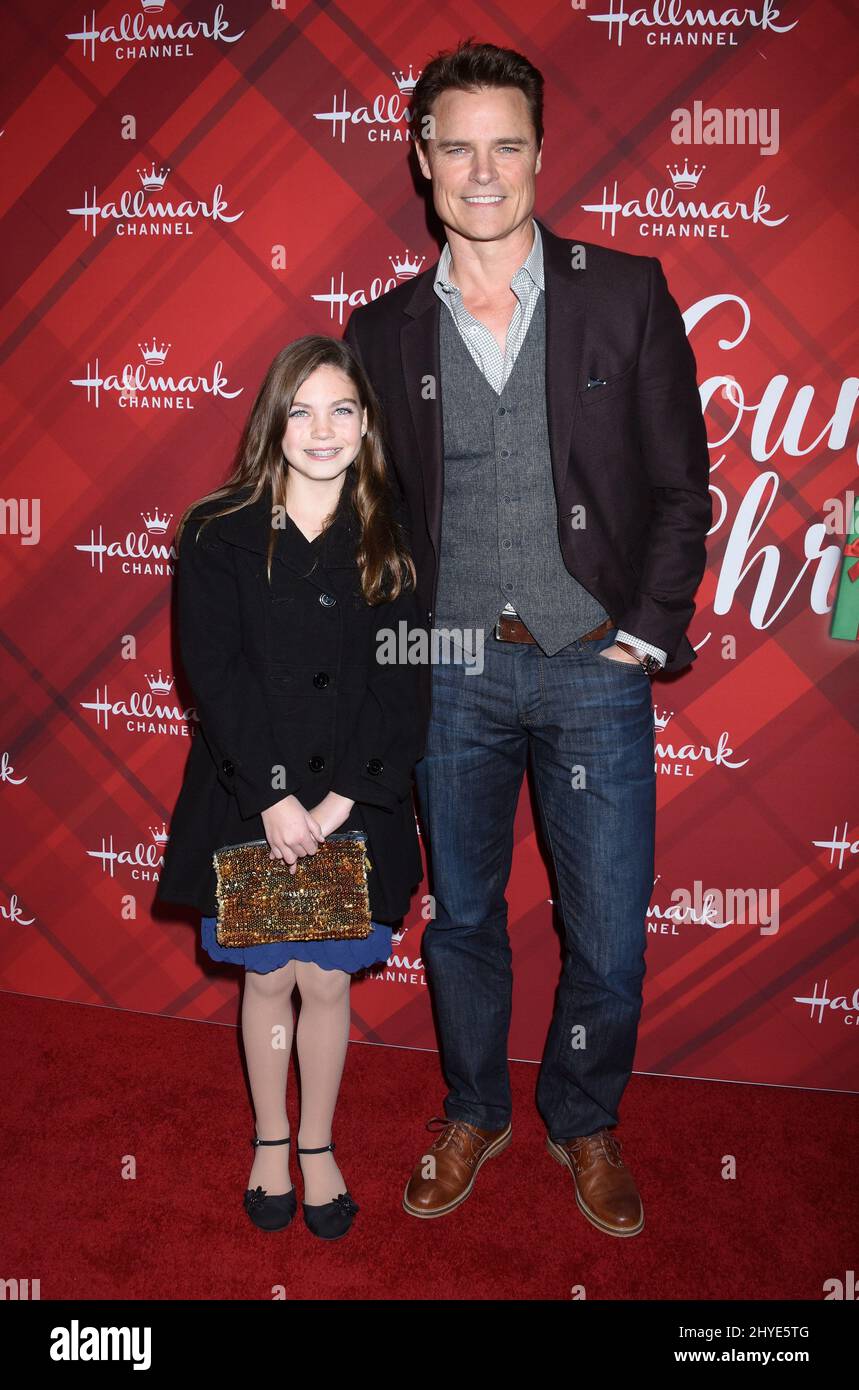 Rusty Joiner en la proyección VIP 'Christmas at Holly Lodge' celebrada en Pacific Theaters en The Grove el 4 de diciembre de 2017 en Los Ángeles Foto de stock