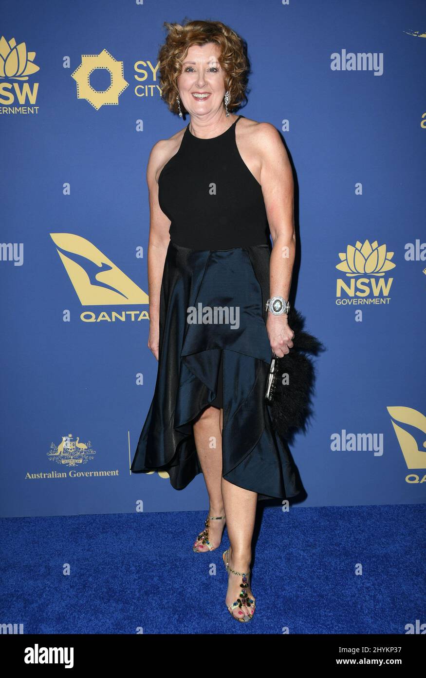 Lynne Benzie asiste a la Gala 2019 de los Premios Australianos en Cine en Los Ángeles Foto de stock