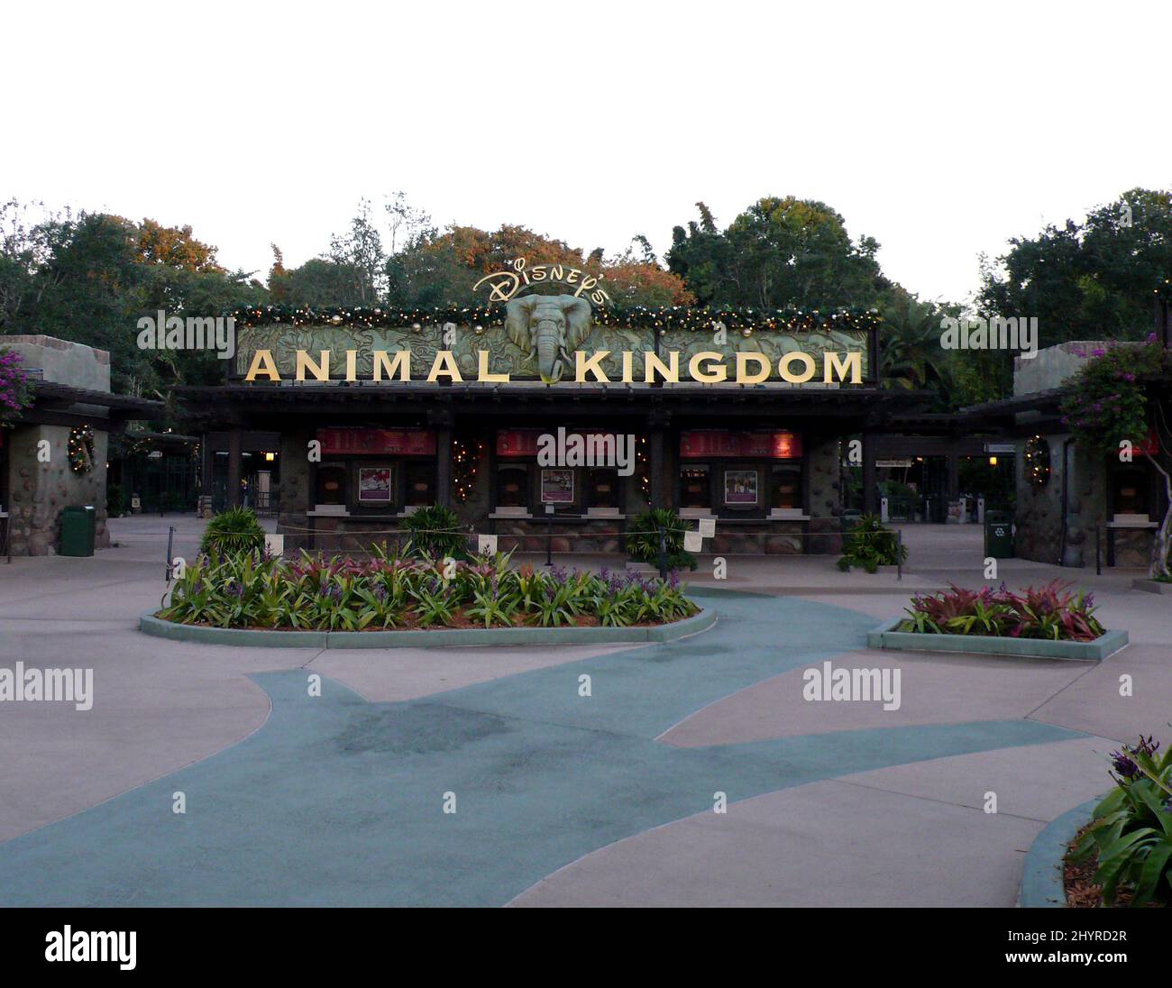 Disney's Animal Kingdom Lodge en Walt Disney World en Orlando, Florida. Foto de stock