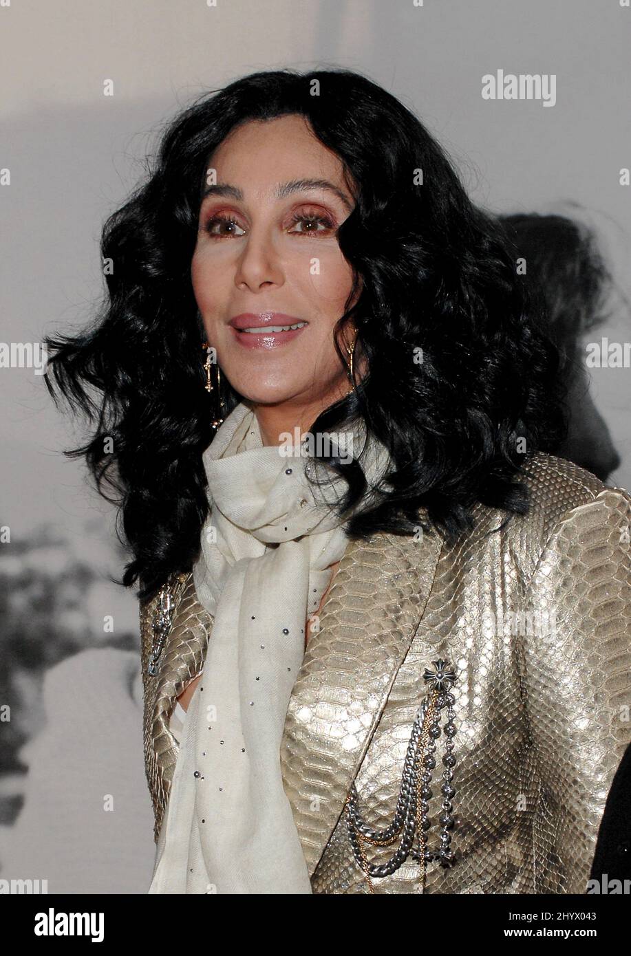 Cher en el estreno 'A Star is Born' como parte del Festival de Cine Clásico TCM, celebrado en el Mann's Chinese Theatre, Hollywood. Foto de stock
