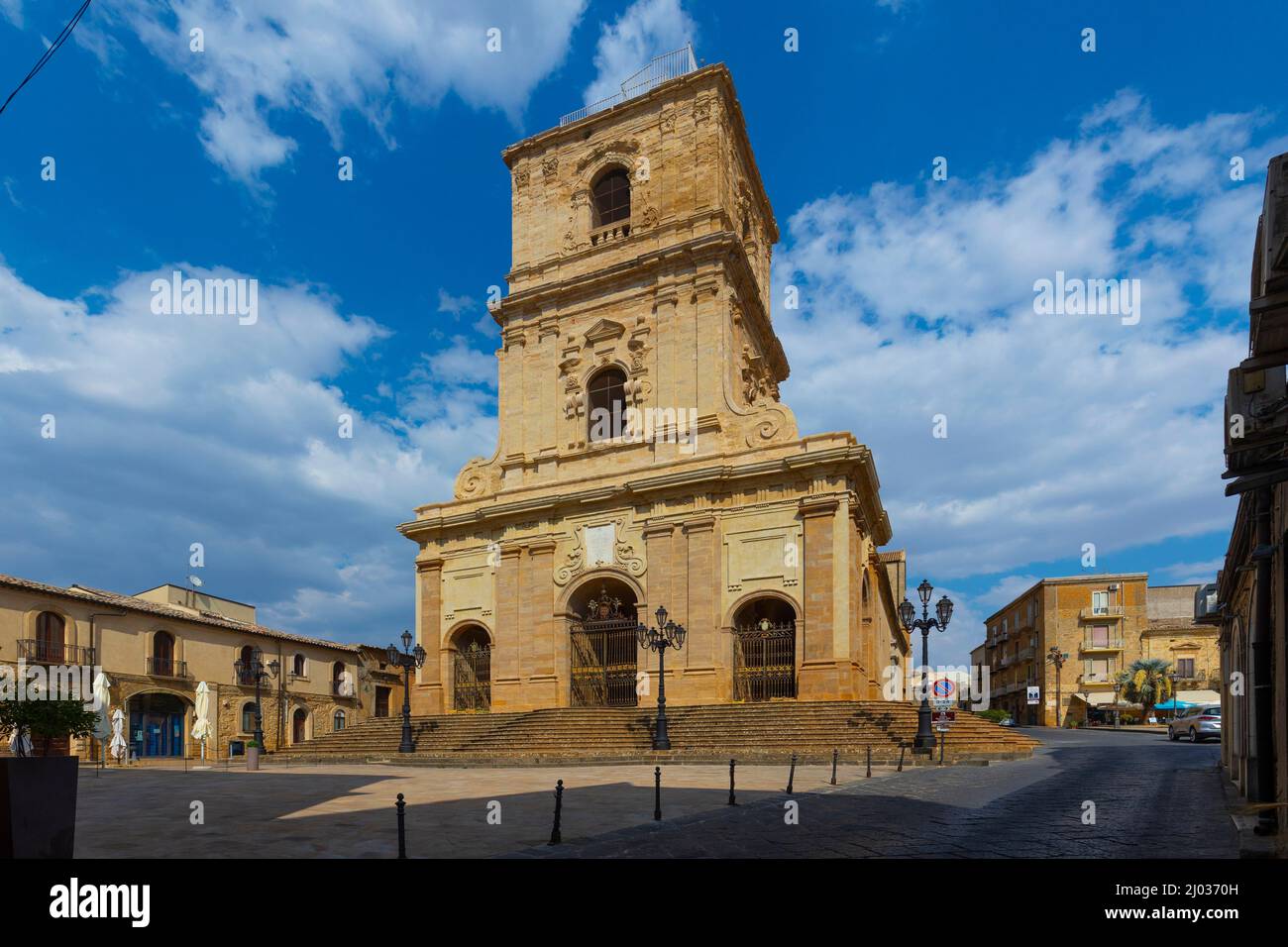 Catedral de la Santa María de la Visitación, Enna, Sicilia, Italia, Europa Foto de stock