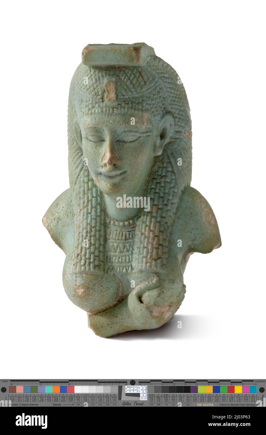 La Diosa Isis. Egipto, 332 a.C. - d.C. 395. Escultura. Justo Foto de stock