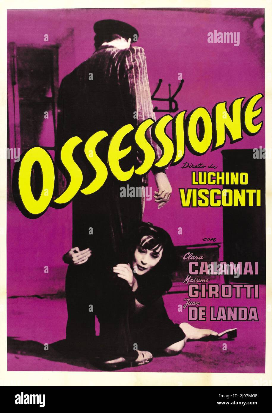 OSSESSIONE (1943), dirigida por LUCHINO VISCONTI. Crédito: INDUSTRIA CINEMATOGRÁFICA ITALIANA / Álbum Foto de stock