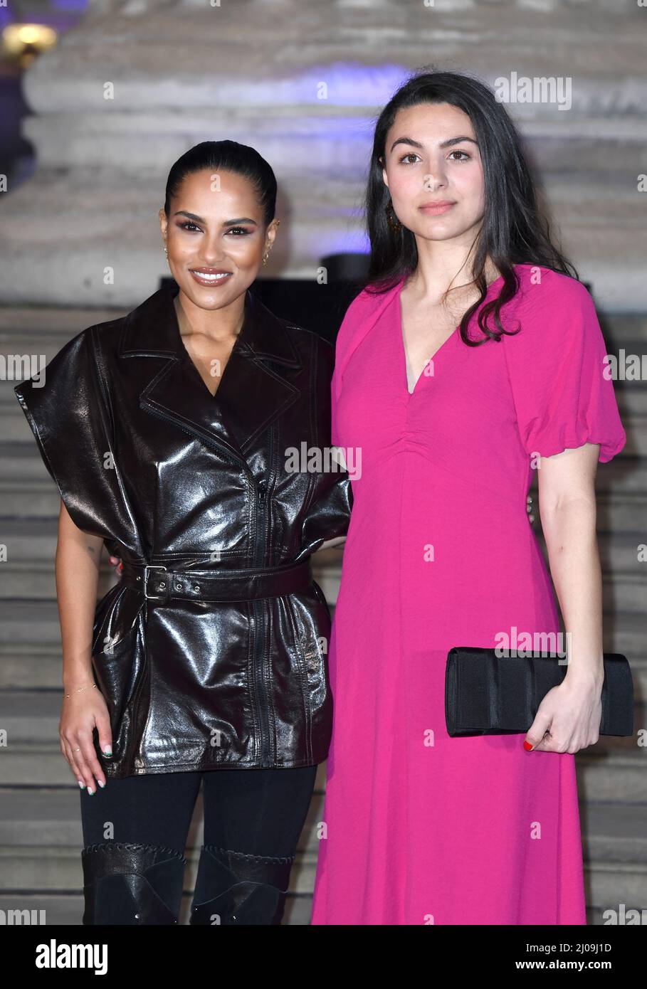 Saffron hocking y antonia salib fotografías e imágenes de alta