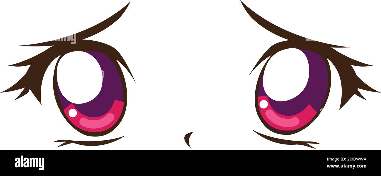anime ojos tristes Imagen Vector de stock - Alamy anime ojos tristes Imagen Vector de stock - Alamy