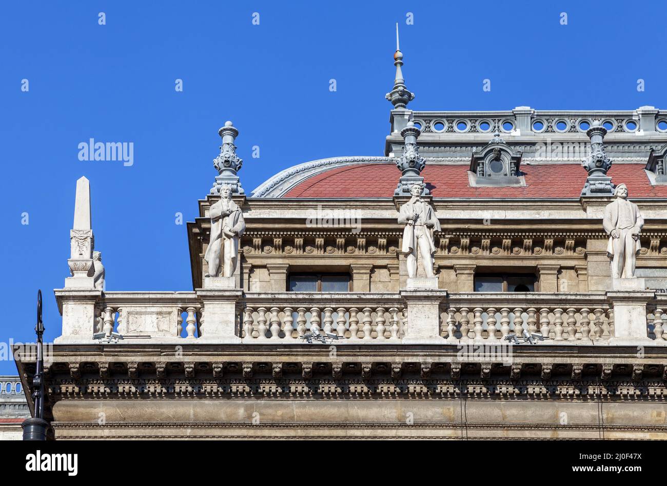 Casa de la Ópera Estatal de Hungría en Budapest Foto de stock