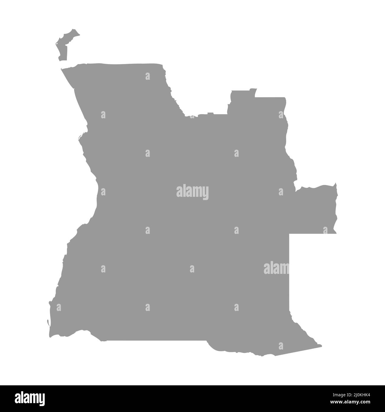 Silueta Del Mapa Del País Vector De Angola Imagen Vector De Stock Alamy 2374