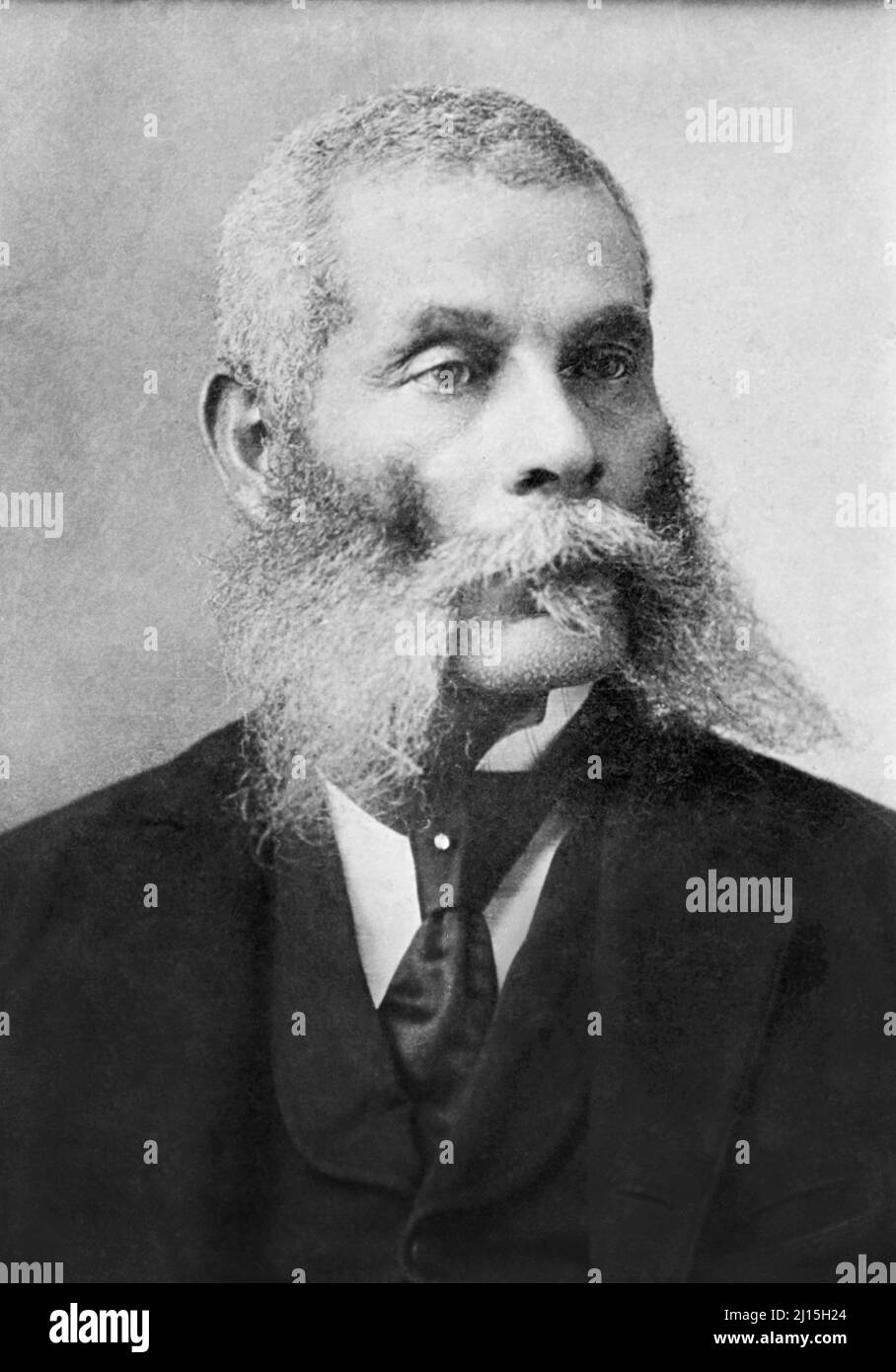Alexander Kelly (1840-1907), soldado afroamericano en el Ejército de la Unión como miembro del Regimiento de Infantería de Color de 6th durante la Guerra Civil Americana, ganador de la Medalla de Honor por sus acciones en la Batalla de la Granja de Chaffin de 1864, W.E.B. Colección du Bois Foto de stock