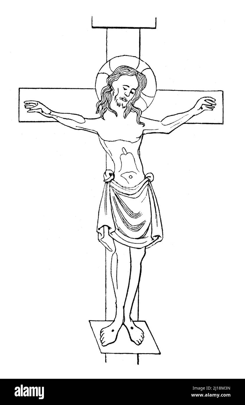 Cristo crucificado siglo xv Imágenes recortadas de stock Alamy