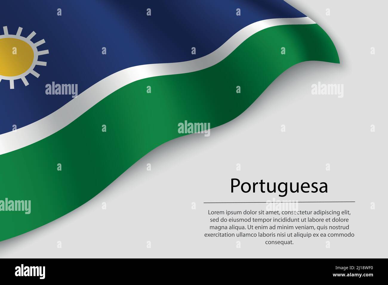 Bandera del estado portuguesa Imágenes vectoriales de stock Alamy