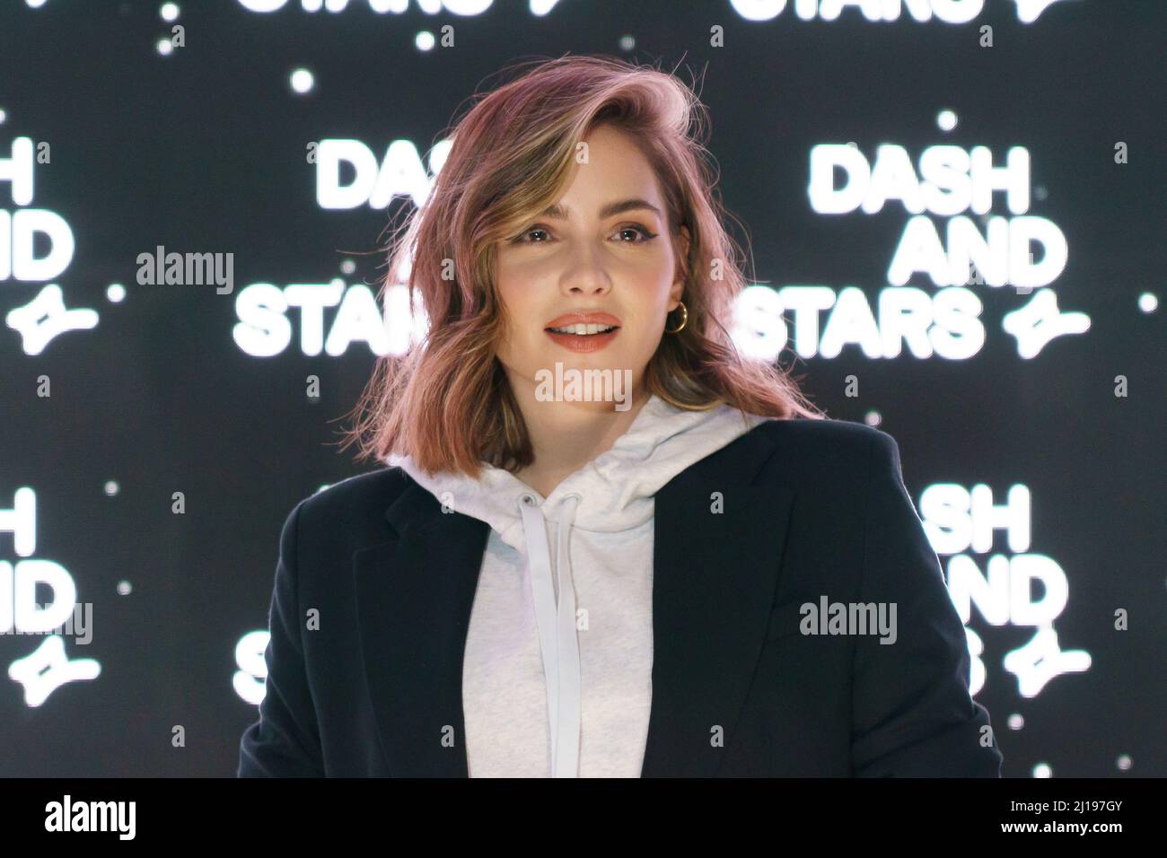 Madrid, España. 23rd Mar, 2022. Andrea Duro asiste a la fotocall de la  marca Dash en el espacio Jaramagos de Madrid. (Foto de Atilano Garcia/SOPA  Images/Sipa USA) Crédito: SIPA USA/Alamy Live News