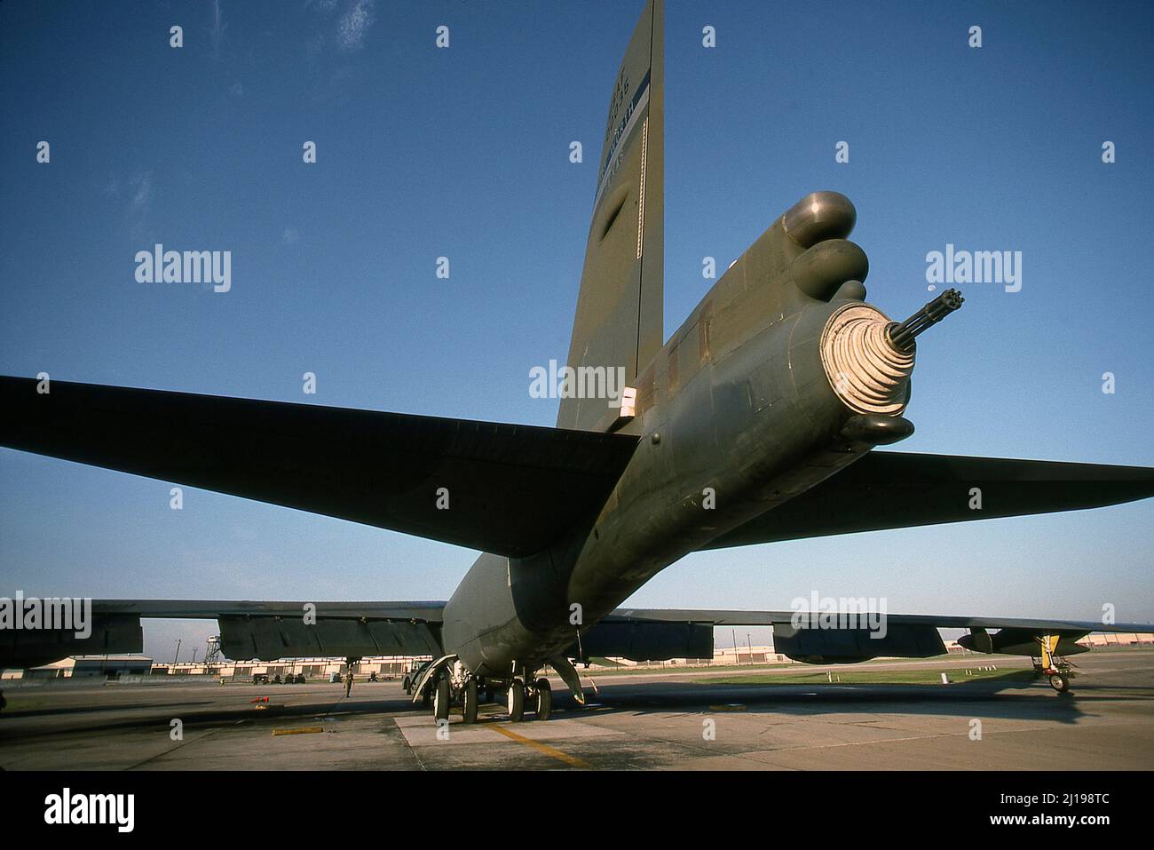 Boeing B-52 Bombero de largo alcance Stratofortress construido por Boeing en los Estados Unidos. Foto de stock
