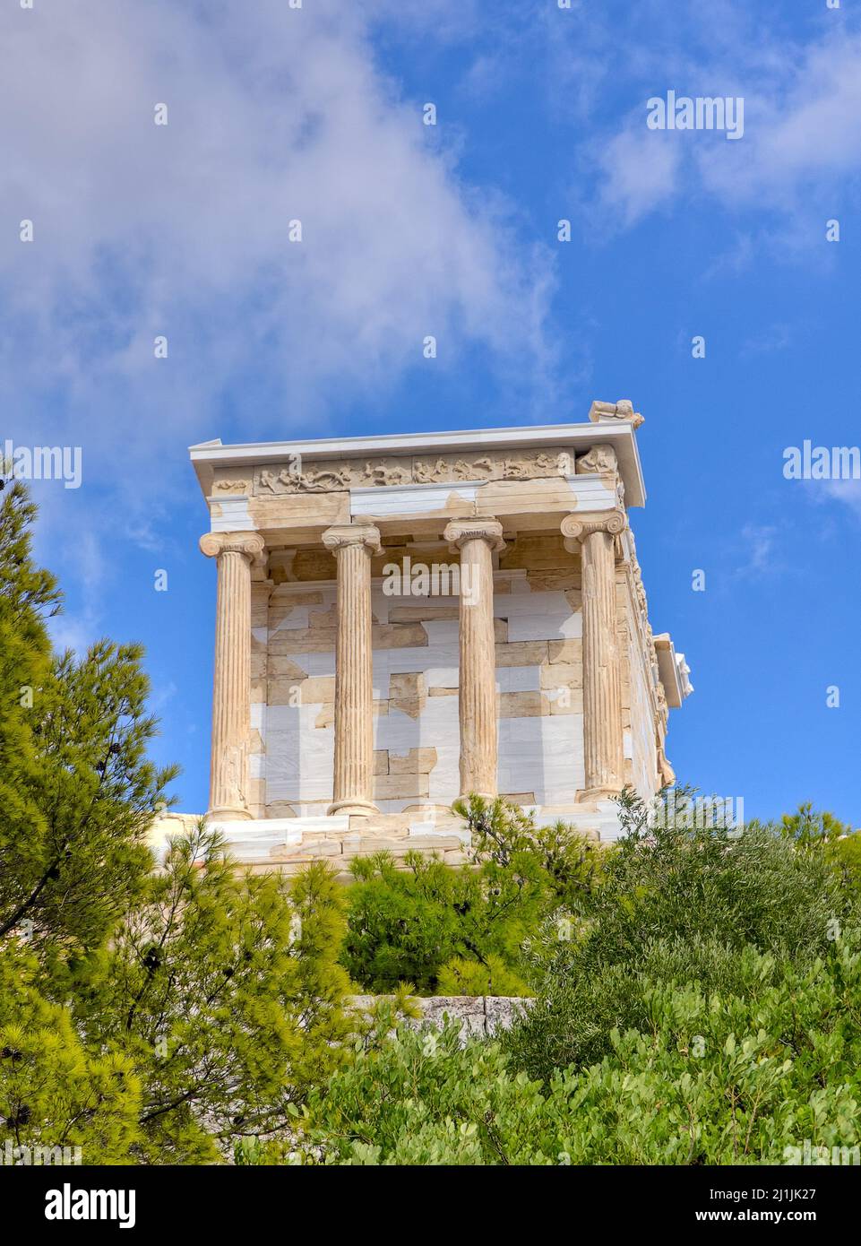 Santuario de Athena Nike, Acrópolis, Atenas, Grecia Fotografía de stock -  Alamy