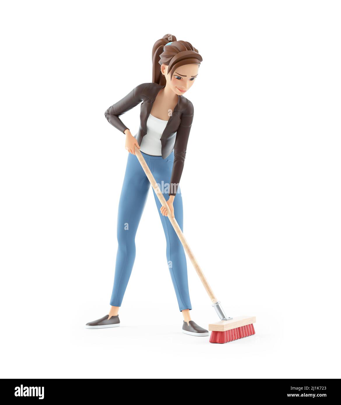 Mujer barriendo Imágenes recortadas de stock - Alamy Mujer barriendo Imágenes recortadas de stock - Alamy