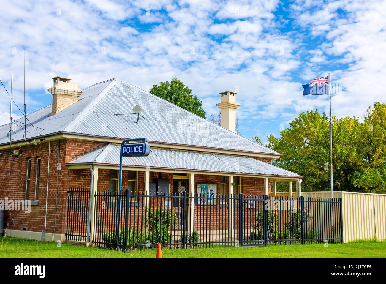 Estación de Policía, 157 Caroline Street Bendemeer NSW Australia. Foto de stock