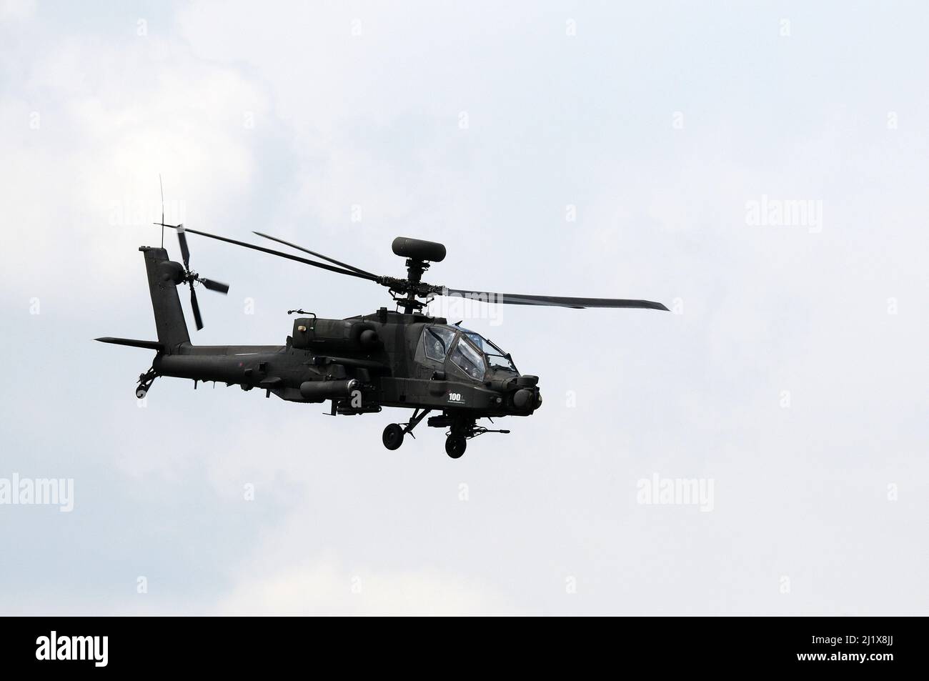 Cuerpo aéreo del Ejército del Reino Unido "Apache" en Fairford. Foto de stock