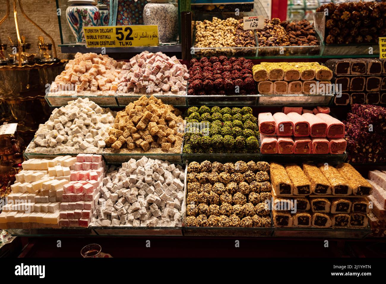 Mercado de Especias - Estambul Foto de stock